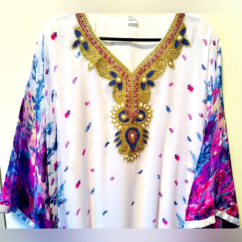 Luxurious Beaded Caftan from Dubai